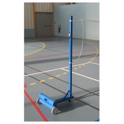 Poteau de badminton recyclé